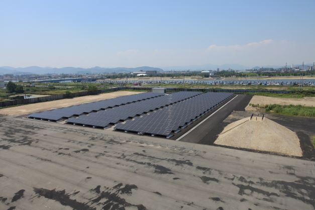 揖保川浄化センター<br />太陽光発電設備